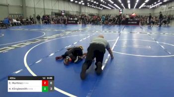 46 lbs Prelims - Dragon Martinez, POWA vs Heston Klinglesmith, Oklahoma Boyz