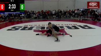 141 lbs Champ. Round 1 - Noah Parmelee, Northwestern vs Josue Munoz, Morningside