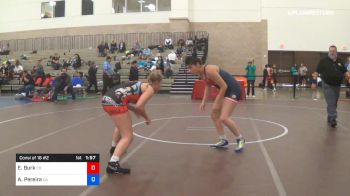 73 kg Consi Of 16 #2 - Emma Burk, Team Colorado vs Ariana Pereira, Team California