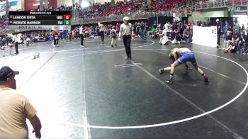 90 lbs Cons. Round 1 - Vicente Barron, Pride Wrestling Club vs Landon Orta, East Butler Wrestling Club