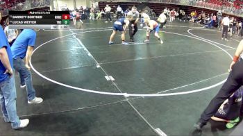 140 lbs Cons. Round 2 - Barrett Bortner, Medicine Valley Wrestling Club vs Lucas Wetter, York Wrestling Club