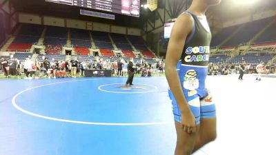 170 lbs Cons 64 #2 - Leven Jones, Kansas vs Malachi Bynum, South Carolina