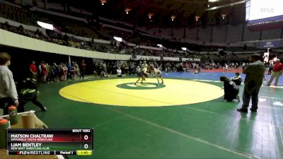 National 6-8 125 Semifinal - Matson Chaltraw, Smithfield Youth Wrestling vs Liam Bentley, New Kent Wrestling Club