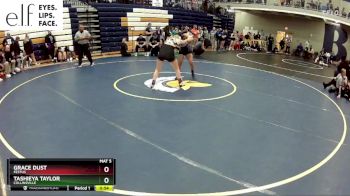 145 lbs. Cons. Round 4 - Tashieya Taylor, Collinsville vs Grace Dust, Festus