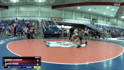 144 lbs Champ. Round 1 - Darren Cleckley, PA vs Austin McKee, OH