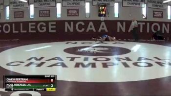 125 lbs Cons. Round 4 - Owen Bertram, Concordia Moorhead vs Noel Rosales, Jr., Luther