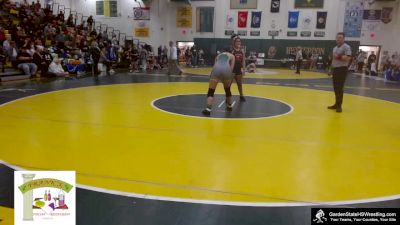 165 lbs Semifinal - Alani Jackson, Elizabeth vs Saylor Roman, North Hunterdon