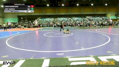 55 lbs 3rd Place - Case Danielson, Texas Elite vs Joey Garcia, Shaler Area