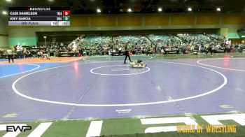 55 lbs 3rd Place - Case Danielson, Texas Elite vs Joey Garcia, Shaler Area