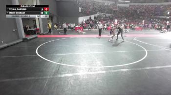 145 lbs Champ. Round 2 - Dylan Sardina, Jr Huskies vs Jalen Ingram, C4c Milwaukee