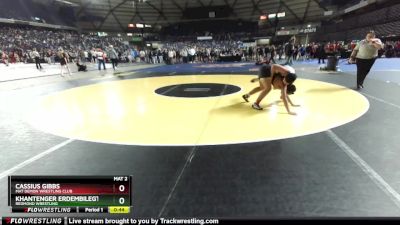 175 lbs Champ. Round 1 - Cassius Gibbs, Mat Demon Wrestling Club vs Khantenger Erdembilegt, Redmond Wrestling