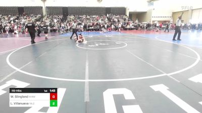 115-H lbs Round Of 64 - Wes Slingland, SVRWC vs Lucas Villanueva, Yale Street