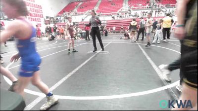 80 lbs 3rd Place - Micael Boso, Choctaw Ironman vs Grayson Spence, Blackwell Wrestling Club
