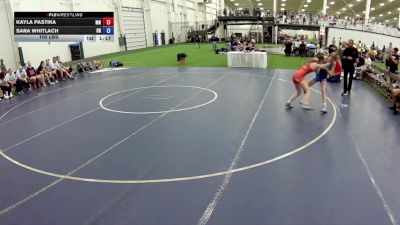 100 lbs Kayla Pastika, Minnesota vs Sara Whitlach, Ohio