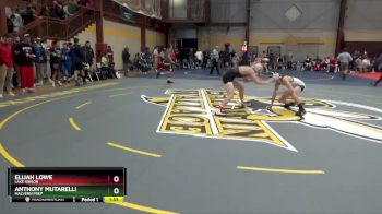 113 lbs Champ. Round 1 - Anthony Mutarelli, Malvern Prep vs Elijah Lowe, Lake Gibson