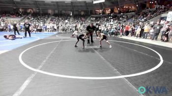 64 lbs Round Of 16 - Colt Naylor, Pocola Youth Wrestling vs Bj Gahagan, Pin-King All Stars