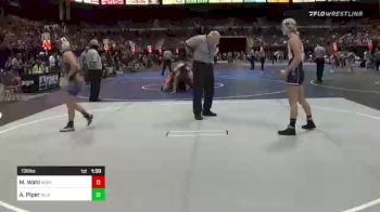136 lbs Round Of 16 - Mariah Wahl, North Montana Wrestling Club vs Abby Piper, Inland Northwest