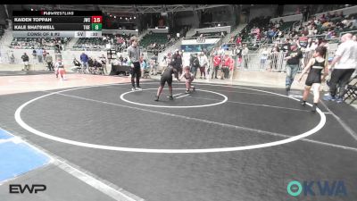75 lbs Consi Of 8 #2 - Rhett Howell, Checotah Matcats vs Lawrence Hart, Pin-King All Stars