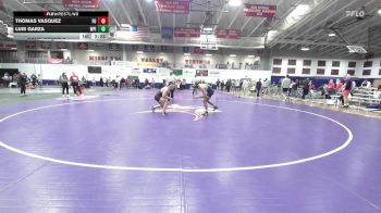 149 lbs Cons. Round 3 - Luis Garza, William Penn (Iowa) vs Thomas Vasquez, Friends University