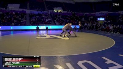 165 lbs Logan Fowler, Air Force vs Boeden Greenley, North Dakota State