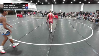 120 lbs Regan Johnson, Minnesota Red vs Bobby Hernandez Jr., Team Wyoming White