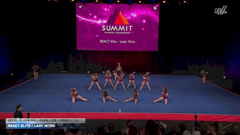 React Elite - Lady Nitro [2026 L3 Junior - Flex - D2 - Small - A] 2026 The D2 Summit