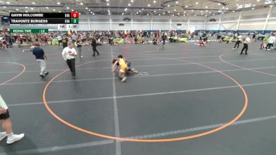 144 lbs Cons. Round 7 - Travonte Burgess, Unattached vs Gavin Holcombe, Unattached