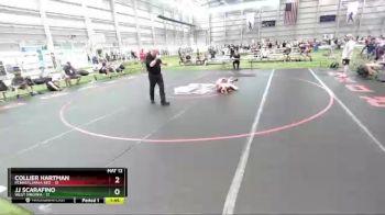 100 lbs 2nd Wrestleback (16 Team) - Collier Hartman, Pennsylvania Red vs JJ Scarafino, West Virginia