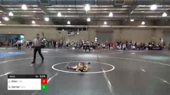 46 lbs Consolation - Jackson Allen, Toss Em Up vs Cecil Garner, Warner Youth Wrestling