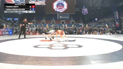 125 lbs Champ. Rd Of 16 - Raenah Smith, Pennsylvania vs Amelia Nidelea-Polanin, Illinois