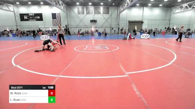 128 lbs Final - Wyatt Rock, Journeymen Wrestling Club vs Lukas Ryan, Savage Wrestling Academy