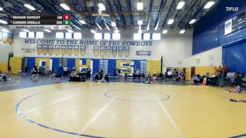 132 Blue Semifinal - Carmen DiBella, Bartram Trail H.S. vs Reagan Quigley, Camden