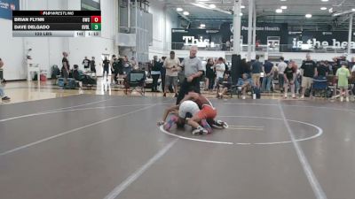 120 lbs Rr Rnd 4 - Brian Flynn, The Outsiders Wrestling Club - MS vs DAVE DELGADO, Revival White - MS