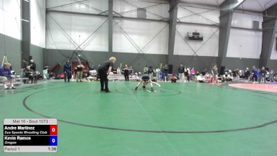 110 lbs 3rd Place Match - Andre Martinez, Sua Sponte Wrestling Club vs Kevin Ramos, Oregon