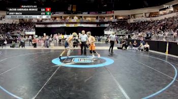 5A 121 lbs Cons. Round 3 - Jacob Andrada-Munoz, Eldorado vs Joey Baca, Atrisco Heritage