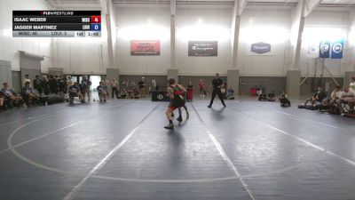132 lbs Isaac Weber, Wisconsin vs Jagger Martinez, Louisiana