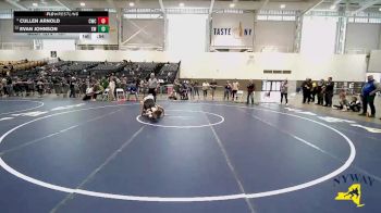 131 lbs Cons. Round 6 - Cullen Arnold, Cazenovia Wrestling Club vs Evan Johnson, Xtreme Wrestling