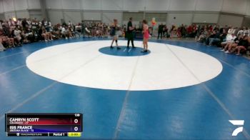 138 lbs Placement Matches (16 Team) - Camryn Scott, Colorado vs Isis France, Arizona Black