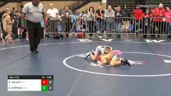 53 lbs Quarterfinal - Aiden Yarnell, Rampage ES vs Shaefer Hoffman, ICWL ES