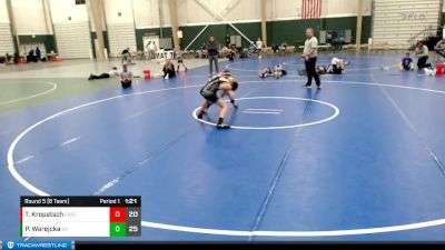 110 lbs Round 5 (8 Team) - Treyton Kropatsch, Columbus Wrestling Organization vs Paxton Warejcka, Grandview