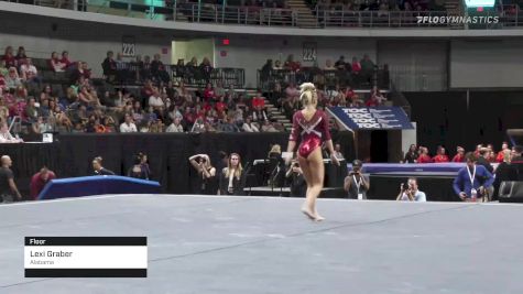 Lexi Graber - Floor, Alabama - 2022 Elevate the Stage Huntsville presented by SportsMED & Crestwood