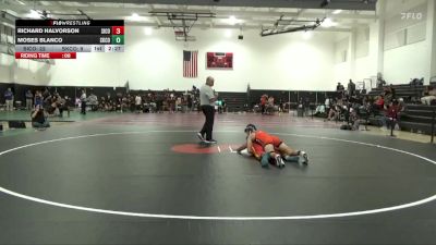 174 lbs Cons. Semis (16 Team) - Moses Blanco, Skyline College vs Richard Halvorson, Sierra College