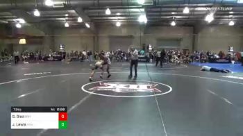 73 lbs Consolation - Gianni Diaz, Best Trained vs Jayshaun Lewis, New Mexico Wolfpack