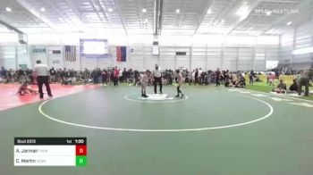 72 lbs Semifinal - Adden Jarman, Thorobred WC vs Caine Martin, Vcwa