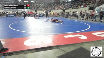 72 lbs Consi Of 16 #2 - Lawson Mortimer, Carl Albert vs Hutch Landrum, Broken Arrow