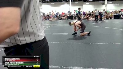 190 lbs Round 2 (4 Team) - Jack Rosenberger, New England Gold vs Zack Andrews, PA Alliance