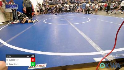 58 lbs Rr Rnd 2 - Brady Buzbee, Raw Wrestling Club vs Sawyer Bagwill, Berryhill Wrestling Club