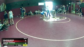 128 lbs 3rd Place Match - Tasman Johnson, Palo Alto vs Solomon Reyes, Mad-Town Wrestling