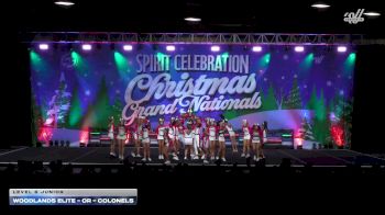 Woodlands Elite - OR - Colonels [2025 L6 Junior] 2025 Spirit Celebration Christmas Grand Nationals