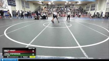 195 lbs Champ. Round 2 - Chris Stephenson, Villa Park vs Brett Veazy, Servite